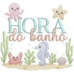 Matriz de Bordado - Coleção Fundo do Mar Safari - Imagem 2