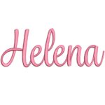 Matriz de Bordado Nome Helena para bordar
