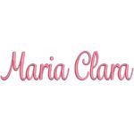 Matriz de Bordado Nome Maria Clara para bordar