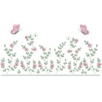 Matriz de bordado Jardim Folhas para bordar