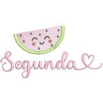 matriz de bordado melancia segunda para bordar