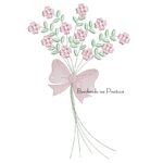 Matriz de Bordado Buquê de Flores para bordar BP