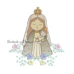 matriz de bordado Nossa Senhora Nazaré BP