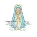 matriz de bordado Nossa Senhora de Fátima BP