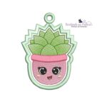 Matriz De Bordado Cacto Chaveiro para bordar