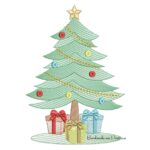 Matriz de Bordado - Árvore de natal BP