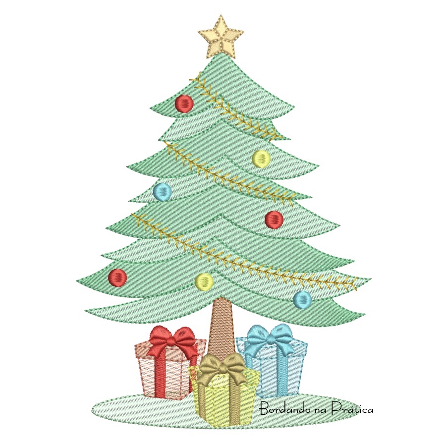Matriz de Bordado - Árvore de natal BP Matriz de Bordado - Árvore de natal BP