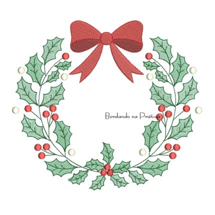 Matriz de Bordado - Guirlanda sem Passarinho BP