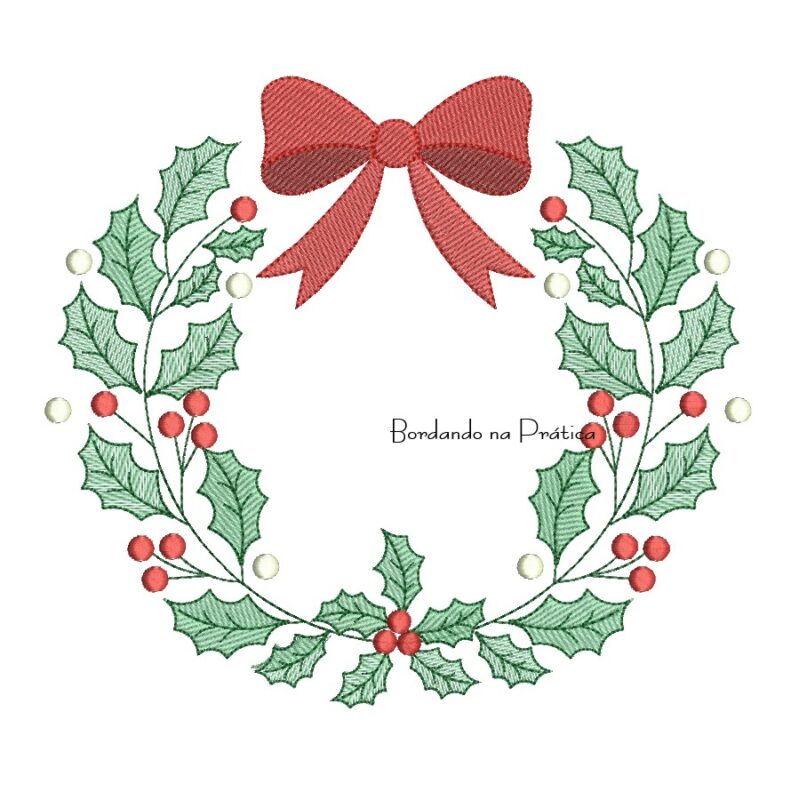 Matriz de Bordado - Guirlanda sem Passarinho BP
