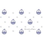 Matriz de Bordado - Poá Barquinho BP