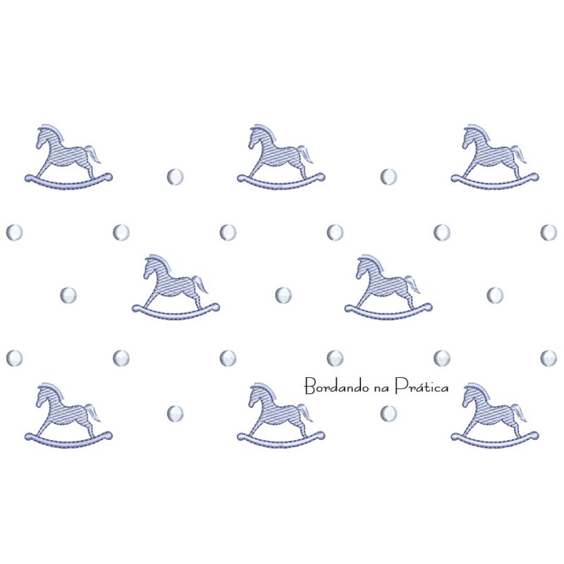 Matriz de Bordado - Poá Cavalinho BP