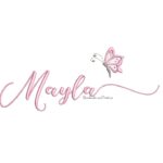 Matriz de Bordado - Nome Mayla com Borboleta