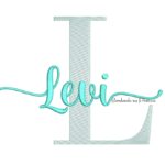 matriz de bordado Levi para bordar