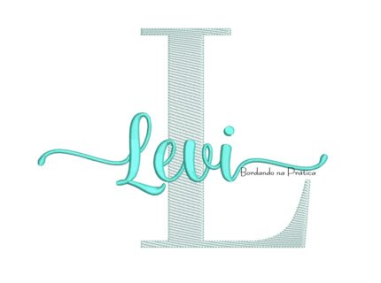 matriz de bordado Levi para bordar