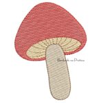 Matriz de Bordado Cogumelo