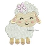 Matriz de Bordado Ovelhinha