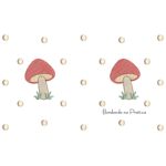 Matriz de Bordado Poá Cogumelos