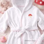 Matriz de bordado cogumelo para bordar bordando na pratica