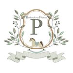 Matriz de Bordado - Alfabeto Cavalinho Letra P