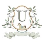 Matriz de Bordado - Alfabeto Cavalinho Letra U