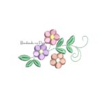 Matriz de Bordado - Mini Raminho de flores