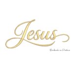 Matriz de bordado nome jesus para bordar