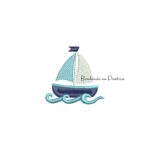 Matriz de Bordado - Mini Barquinho