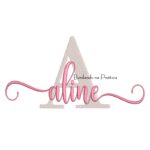 Matriz de Bordado - Nome Aline Sobreposto