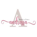 Matriz de Bordado - Nome Andressa Sobreposto