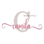 Matriz de Bordado - Nome Camila Sobreposto