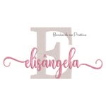 Matriz de Bordado - Nome Elisângela Sobreposto