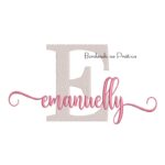 Matriz de Bordado - Nome Emanuelly Sobreposto