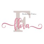 Matriz de Bordado - Nome Flora Sobreposto