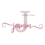 Matriz de Bordado - Nome Jasmim Sobreposto
