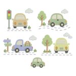 Matriz para Bordado - Coleção Carrinhos na Estrada