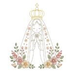 Matriz de Bordado - Nossa Senhora Aparecida