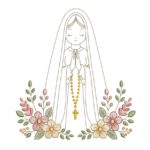 Matriz de Bordado - Nossa Senhora de Fátima