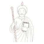 Matriz de Bordado - São Judas Tadeu