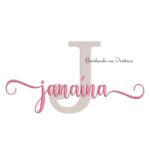 Matriz de Bordado - Nome Janaína Sobreposto