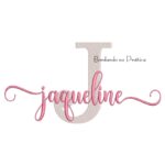 Matriz de Bordado - Nome Jaqueline Sobreposto